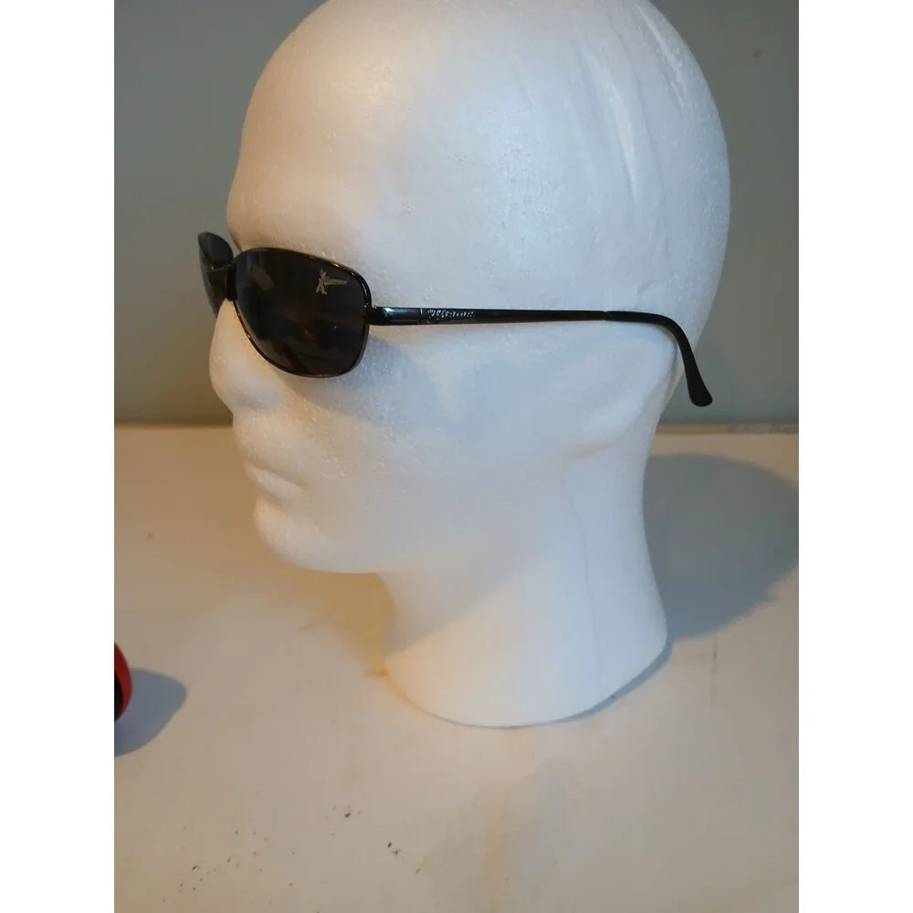 Y2K Sunglasses 90s Matrix Style Glasses Black  Frames Gray Lens  ESPN X Games
